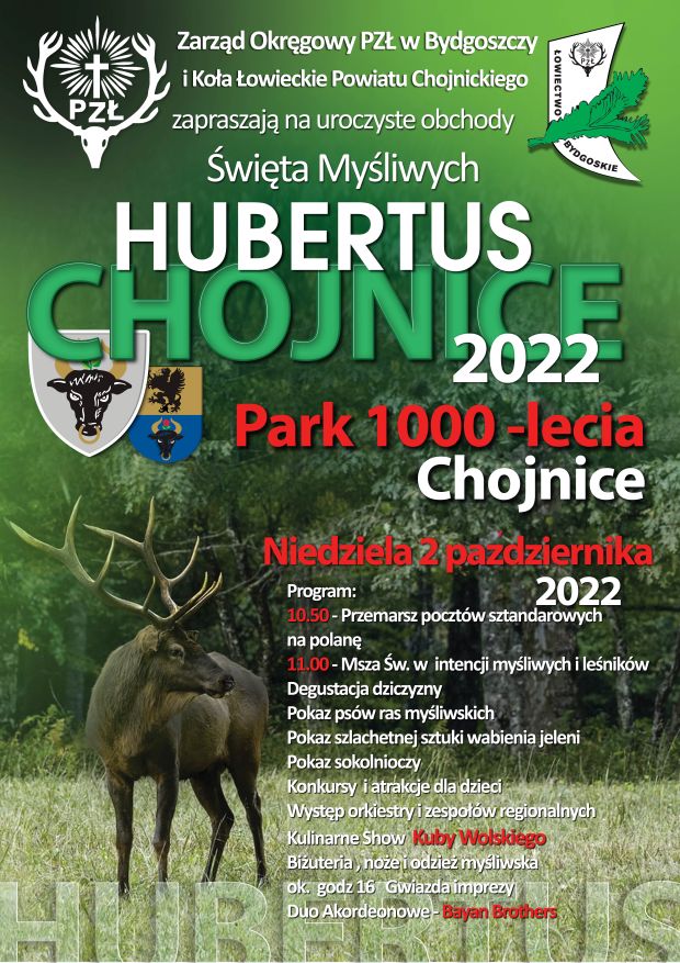 Hubertus Chojnice - program